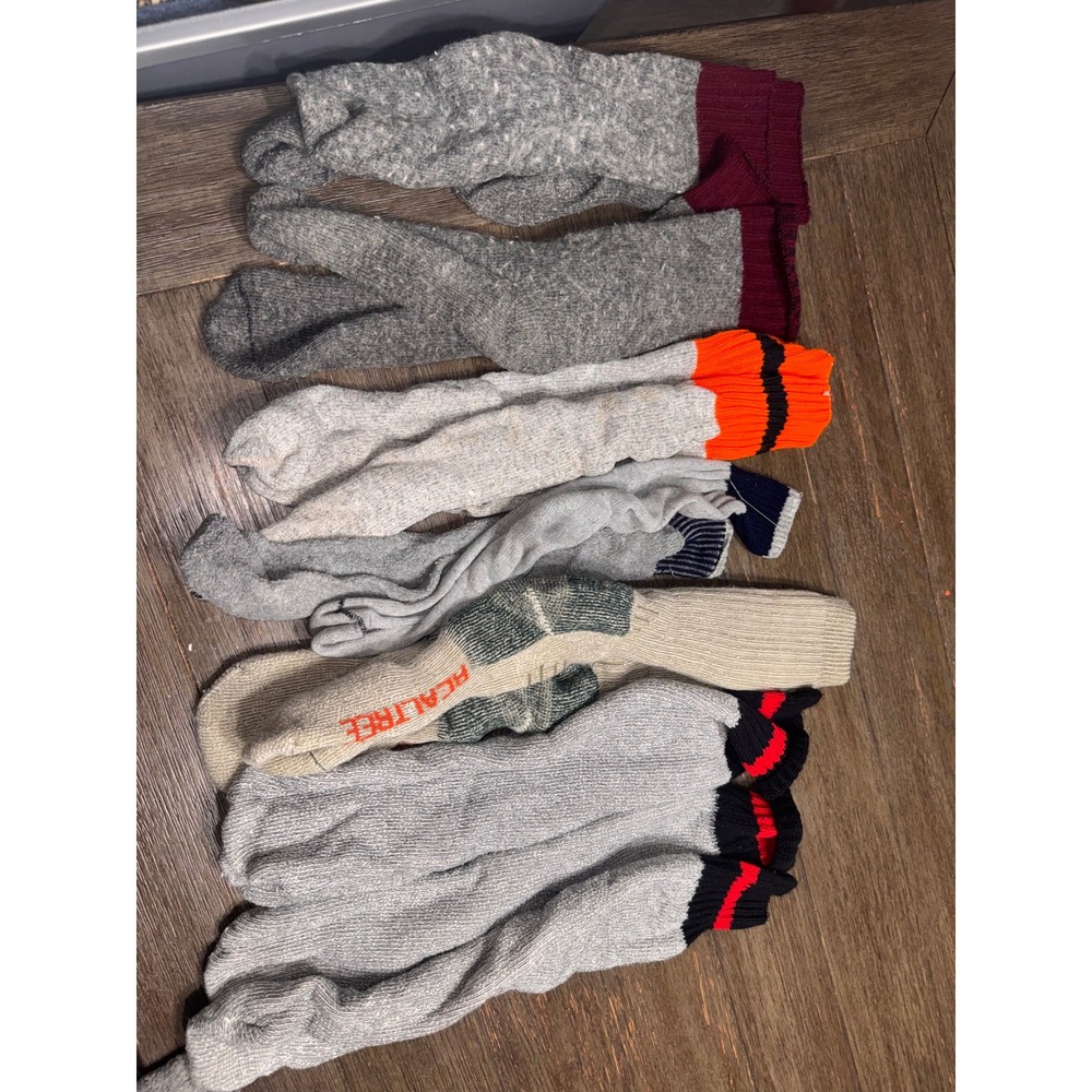 Assorted Mens Thermal Boot Socks Bundle Heavy Dut… - image 2